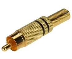 Wtyk Priedas Lechpol RCA, 1 vnt.