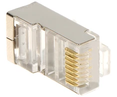 TST MODULINIS EKRANUOTAS KIŠTUKAS RJ45/C6-EKRANAS*P100, FTP Cat6