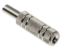 Gniazdo LIZDAS JACK-G/3.5/S/MET