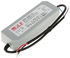 Bikuvalt 200W LED Maitinimo šaltinis GPV 12V IP67