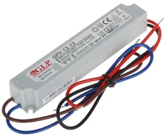 12W LED Maitinimo šaltinis GLP 12V IP67