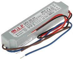 Bikuvalt 24W LED Maitinimo šaltinis GLP 24V IP67