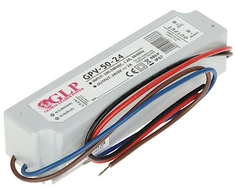 Bikuvalt 50W LED Maitinimo šaltinis GLP 24V IP67