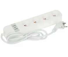 TST INTELIGENTNA LISTWA ZASILAJĄCA ATLO-WS95U-TUYA (4 GNIAZDA + 2 USB + 1 USB-C) Wi-Fi, Tuya Smart 1.5 m