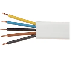 TST ELEKTRINIS PLOKŠČIAS KABELIS YDYP-5X1.5