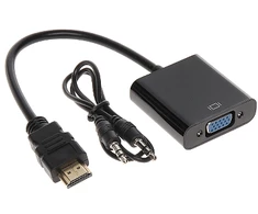TST KONVERTERIS HDMI/VGA+AU-ECO-3