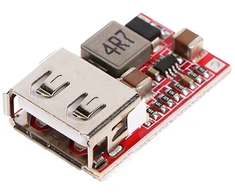 TST INVERTERIO MODULIS SU USB LIZDU PZD-USB/12-5V DC/DC