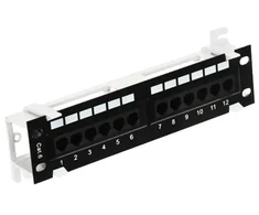 Opti Delta Patch panel RJ-45 10&amp;nbsp, (PP10-12/RJ/6)
