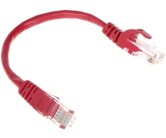 TST PATCHCORD RJ45/0.2-Raudonas 0.2 m