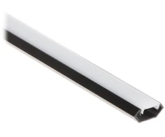 Oledowani TST PROFILIS SU LEMPA LED JUOSTAI PR-LED/CB/2M KAMPINIS JUODA