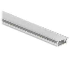 Oledowani TST PROFILIS SU LED JUOSTELIŲ ŠVIESTUVU PR-LED/RA/2M Įleidžiamas Sidabrinis