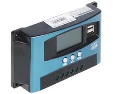 TST SAULES BATERIJŲ ĮKROVIMO REGULIATORIUS SCC-40A-PWM-LCD-M2