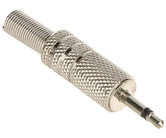 Cabletech KIŠTUKAS JACK-W/2.5/M/MET