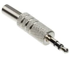 Cabletech KIŠTUKAS JACK-W/3.5/S/MET