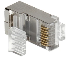 TST MODULINIS EKRANUOTAS KIŠTUKAS RJ45/6-EKRANAS*P10