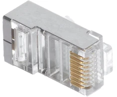 TST MODULINIS EKRANUOTAS KIŠTUKAS RJ45/EKRANAS*P100