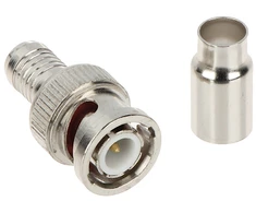 TST UŽSPAUDŽIAMAS KIŠTUKAS BNC-W/CRIMP-RG59*P10