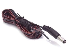 Delta Audio laidas Jungties laidas + nuolatinės srovės kištukas 2,1x5,5