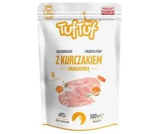 TufTuf Šunų Maistas - TUF TUF Malta Vištiena su Morkomis Drėgnas Maistas 500g