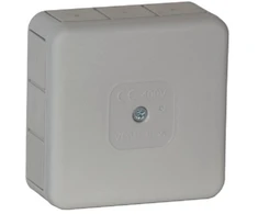 Tuščia ant paviršiaus montuojama dėžutė su 12 įvadų VIPLAST VP-31 Pilkas IP55 85x85x37mm 031-03