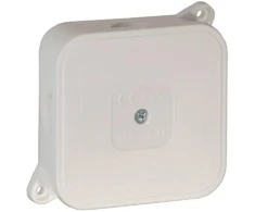 Tuščia ant paviršiaus montuojama dėžutė su 4 įvadais VIPLAST VP-2 Baltas IP44 85x85x35mm 027-01