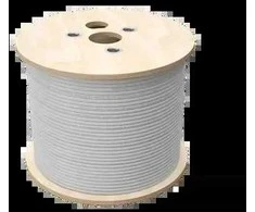 U/UTP cat.5e kabelis, telekomunikacijų, LSOH, B2ca "FireHardy" 4x2x24 AWG, 1Gb/s, 250 MHz, 25 metų garantija, INTERTEK ETL sertifikatas, pilkas, 500m - ALANTEC