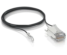 Ubiquiti Ubiquiti UISP-CONNECTOR-GND tinklo kabelis juodas 1 m