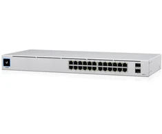 Šakotuvas Ubiquiti USW-24-POE | Jungiklis | UniFi, 24x RJ45 1000Mb/s, 16x PoE+, 2x SFP