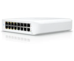 Šakotuvas Ubiquiti USW-LITE-16-POE | Komutatorius | UniFi Gen2, 16x RJ45 1000Mb/s, 8x PoE+, 45W