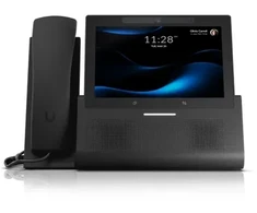 Ubiquiti UTP-G3-Touch-Enterprise VoIP telefonas, juodas, su „Wi-Fi“
