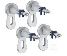 Grohe sienas stiprinājumu komplekts rāmim (4 gb)