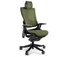 Unique Biuro kėdė Wau 2 NW46 tinklelis olive/juoda
