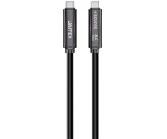 UNITEK OPTIC CABLE USB-C PD60W 8K30HZ 10M Juodas
