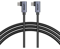 UNITEK C14147ABK01-0.5M - USB C 90°/90° PD 100W M/M 1M
