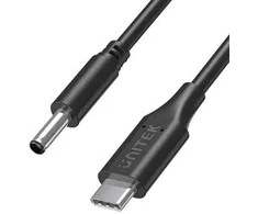 Unitek Maitinimo kabelis Dell nešiojamajam kompiuteriui 65W USB-C - DC4,5