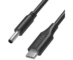 Unitek Maitinimo kabelis Dell nešiojamajam kompiuteriui 65W USB-C - DC4,5