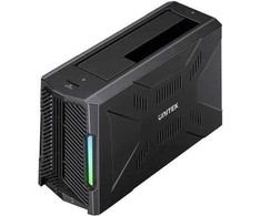 „Unitek“ prijungimo stotelė, 1 x M.2 NVMe diskas, 1 x SATA diskas, USB-C 10 Gbps S1234B01-EU
