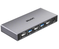 KOMUTATORIUS HDMI + USB KVM V1309AGY01-EU 4K UHD UNITEK