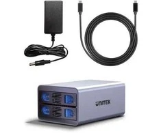 Unitek SATA 2.5''/3.5'' HDD/SSD 40TB korpusas