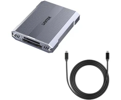 Unitek Skaitytuvas kart pamięci CF Express, SD/Micro SD, USBA 10 Gbs + HUB