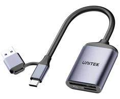 Unitek Skaitytuvas kart pamięci SD4.0 /Micro SD4.0, 2w1