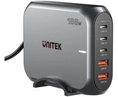 „Unitek“ 2xUSB-A 3xUSB-C GAN 188W