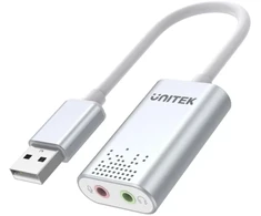 Unitek Y-247A USB stereo garso plokštė