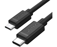 Unitek Y-C473BK USB Type-C į microUSB kabelis 1M