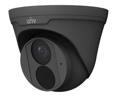 Uniview IPC3614LE-ADF28K-H-Juodas kamera IP 4Mpix AI 2.8mm IR 40m mikrofonas