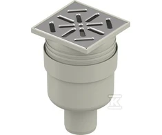 Uponor DRAIN 50 AQUA AMBIENT, VERSIBLE DRAIN, 100X100