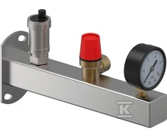 Uponor GRUPĖ BEZP.C.W.U.6 BAR,INOX,FLUVIA