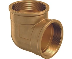 Uponor WIPEX žalvarinė alkūnė PN6 GW4"XGW4"