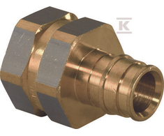 Uponor Q&amp;E jungtis su vidiniu sriegiu PL 16-Rp1/2FT