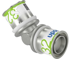 Uponor S-PRESS PLUS alkūnė 45° 32-32